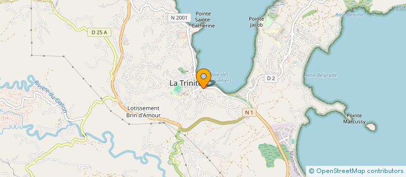 localisation de l'entreprise AMAZONE à LA TRINITE