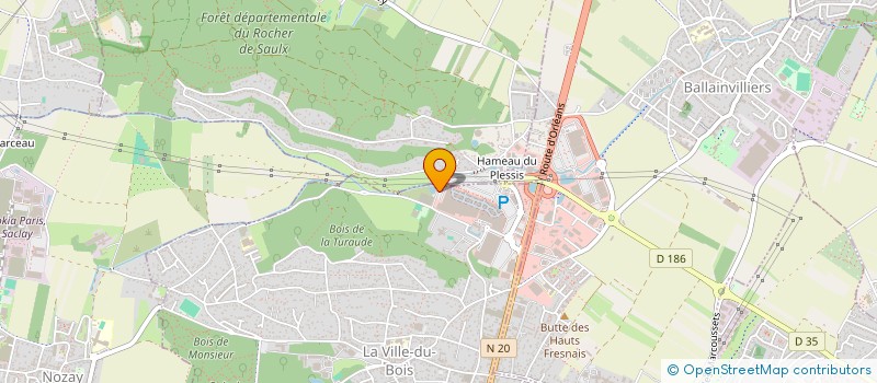 localisation de l'entreprise AMAZONE à LA VILLE-DU-BOIS