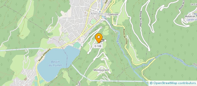 localisation de l'entreprise AMAZONE à ALLEVARD