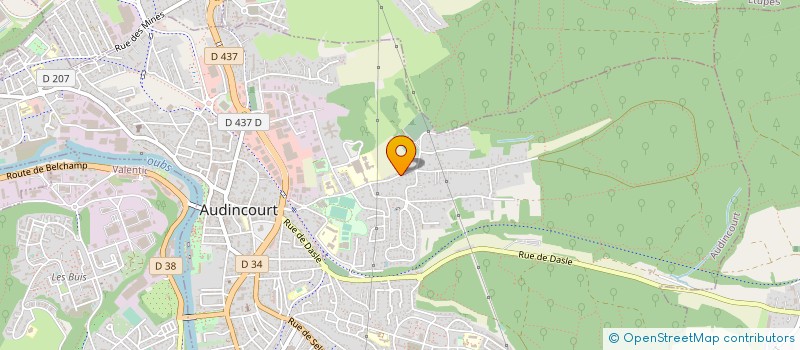 localisation de l'entreprise AMAZONE  AUDINCOURT