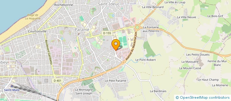 localisation de l'entreprise AMAZONE  SAINT-MALO