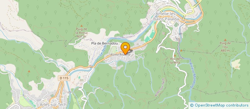 localisation de l'entreprise AMAZONE BLEUE  CORSAVY