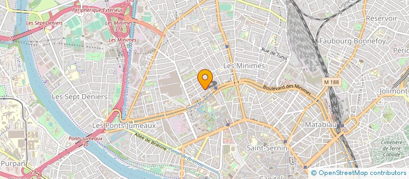 localisation de l'entreprise AMAZONE CONSULTING à TOULOUSE