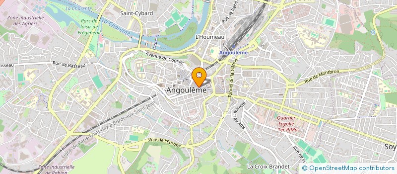 localisation de l'entreprise AMAZONE GROUP à ANGOULEME