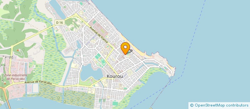 localisation de l'entreprise AMAZONE LOCATION  KOUROU