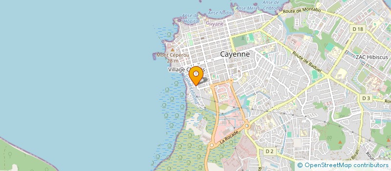 localisation de l'entreprise AMAZONE SAVEURS à CAYENNE