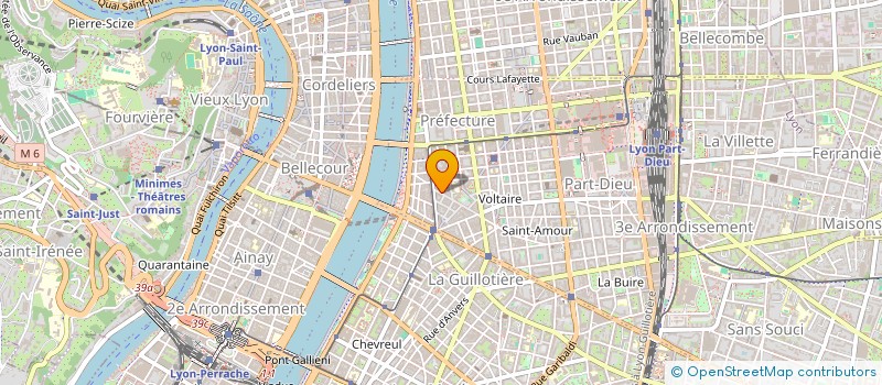 localisation de l'entreprise AMAZONES  LYON