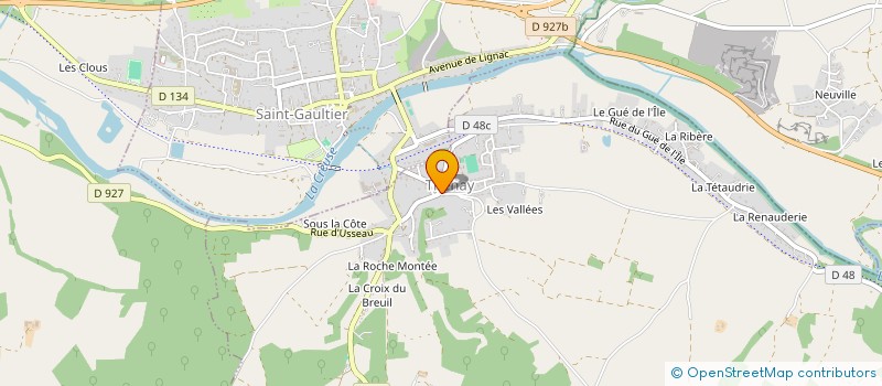localisation de l'entreprise AMAZONIA à THENAY