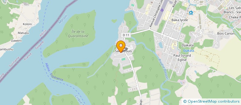 localisation de l'entreprise AMAZONIA IMPORT  SAINT-LAURENT-DU-MARONI