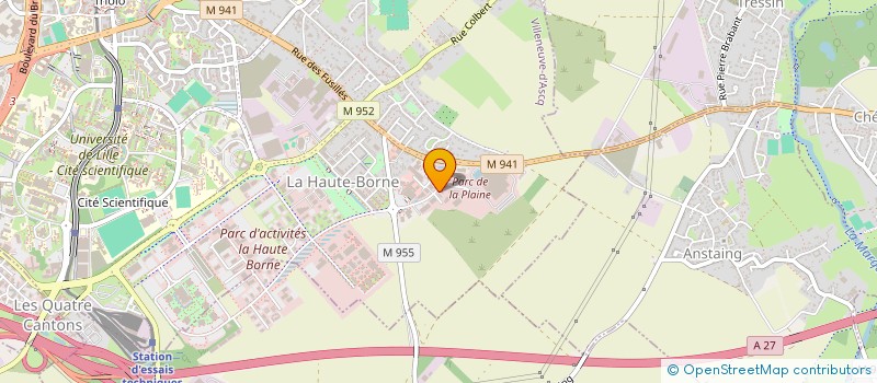 localisation de l'entreprise AMAZONITE à VILLENEUVE-D'ASCQ