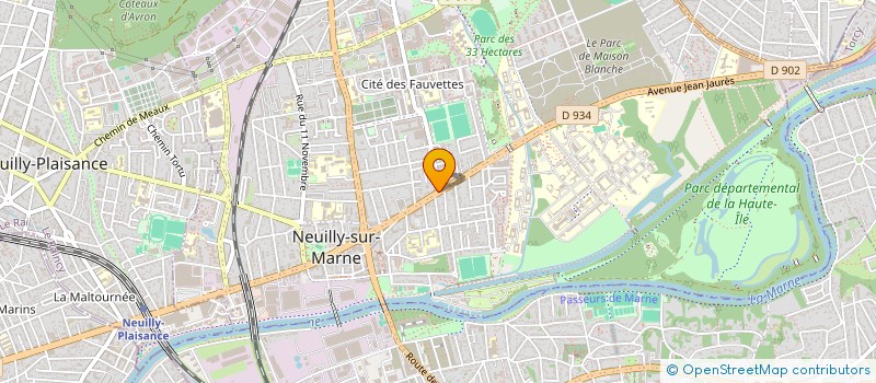 localisation de l'entreprise AMAZZOUGH à NEUILLY-SUR-MARNE
