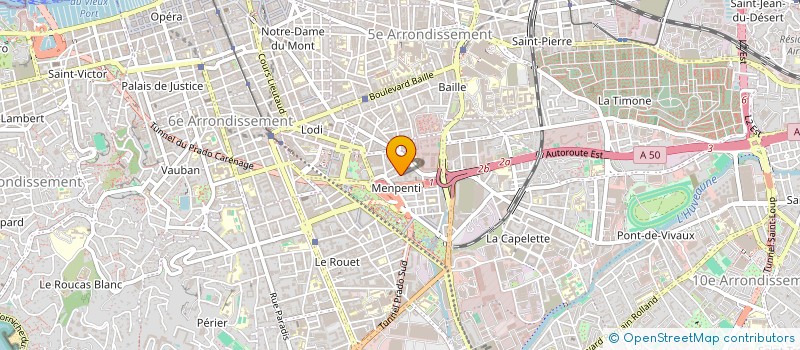 localisation de l'entreprise AMB 2025  MARSEILLE