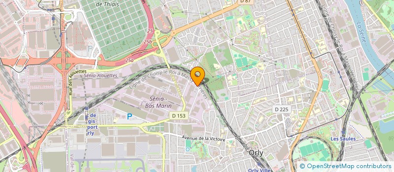 localisation de l'entreprise AMB à ORLY