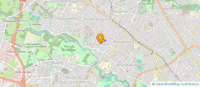 localisation de l'entreprise AMB à SAINT-HERBLAIN