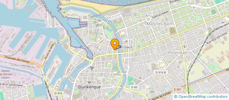 localisation de l'entreprise AMB à DUNKERQUE