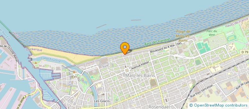 localisation de l'entreprise AMB à DUNKERQUE