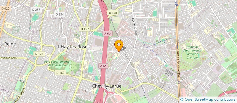 localisation de l'entreprise AMB à L'HAY-LES-ROSES