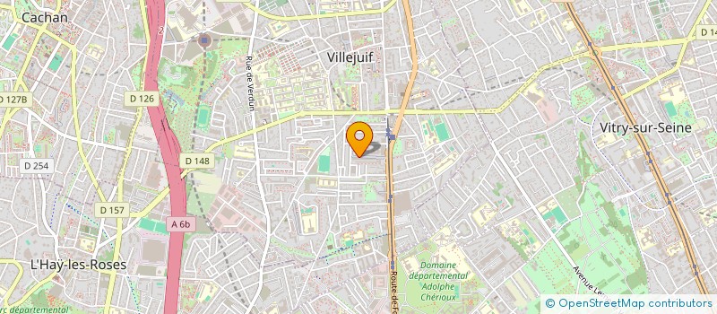 localisation de l'entreprise AMB à VILLEJUIF