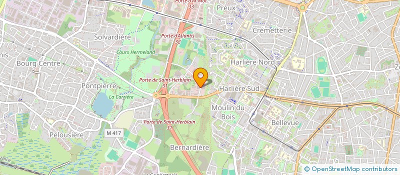 localisation de l'entreprise AMB  SAINT-HERBLAIN