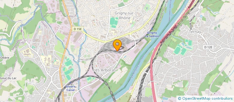 localisation de l'entreprise AMB AGENCEMENT à GRIGNY