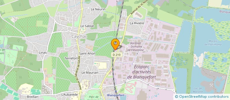 localisation de l'entreprise AMB AQUITAINE MAISON BOIS à BLANQUEFORT