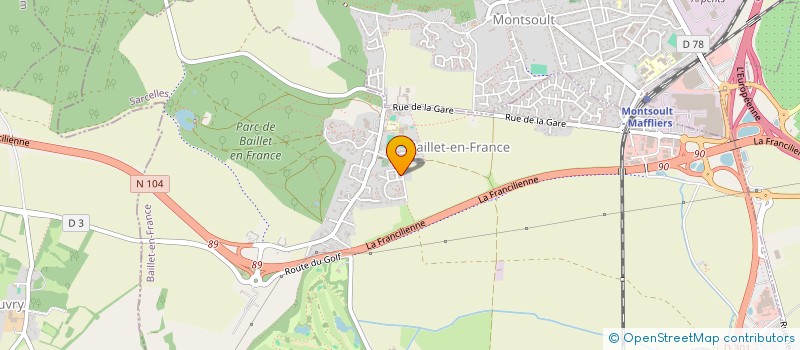 localisation de l'entreprise AMB BAT  BAILLET-EN-FRANCE