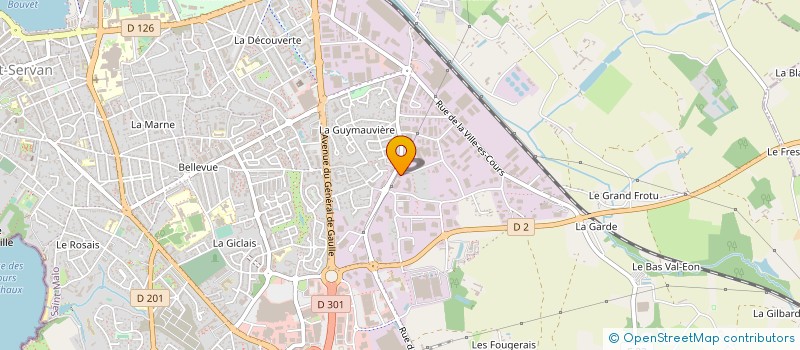 localisation de l'entreprise AMB CONSEIL à SAINT-MALO
