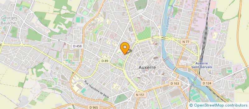 localisation de l'entreprise AMB DAVOUT à AUXERRE