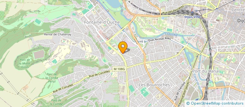 localisation de l'entreprise AMB DUO INVEST à DIJON