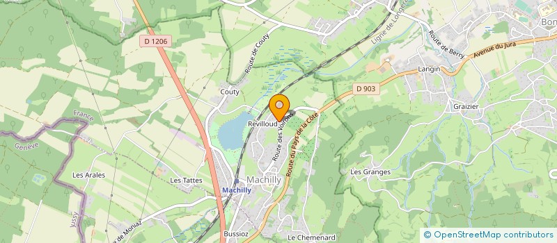 localisation de l'entreprise AMB EQUIPEMENTS à MACHILLY