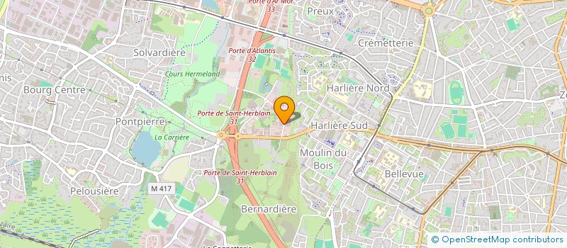 localisation de l'entreprise AMB FRANCHISE à SAINT-HERBLAIN