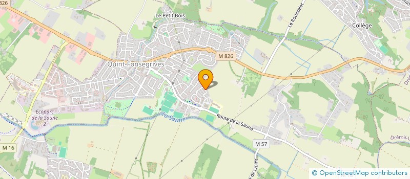 localisation de l'entreprise AMB IMMO  QUINT-FONSEGRIVES