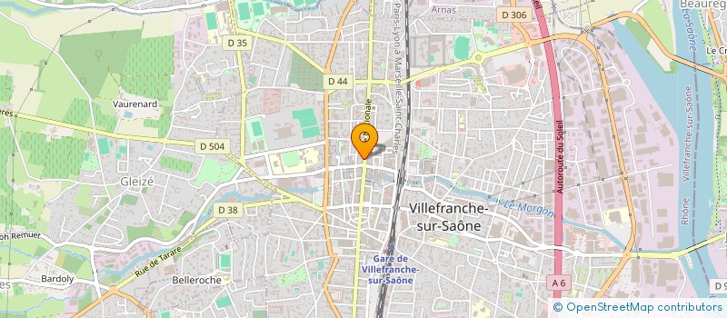 localisation de l'entreprise AMB KIDS  VILLEFRANCHE-SUR-SAONE