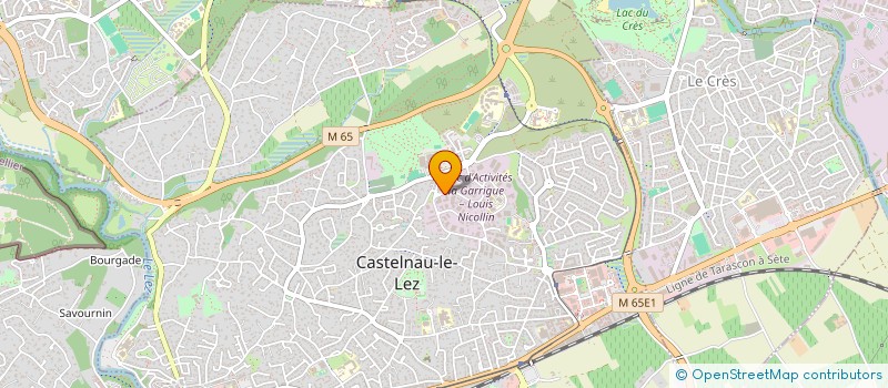 localisation de l'entreprise AMB LOISIRS à CASTELNAU-LE-LEZ
