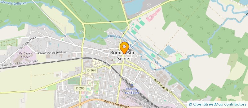 localisation de l'entreprise AMB MULTI-SERVICES  ROMILLY-SUR-SEINE