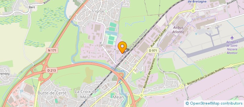 localisation de l'entreprise AMB NAVALE  TRIGNAC