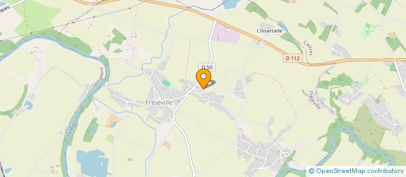 localisation de l'entreprise AMB PLOMBERIE  FREJEVILLE