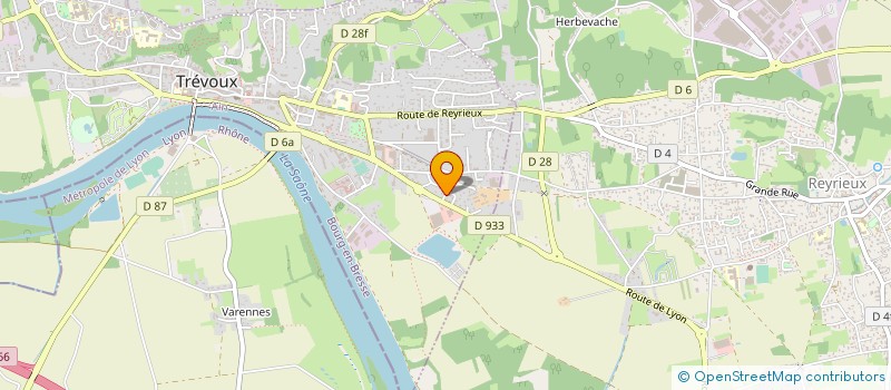 localisation de l'entreprise AMB REMI TREVOLTIENNE à TREVOUX