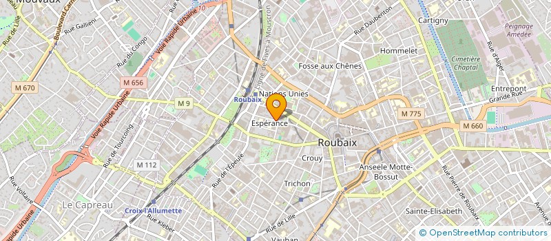 localisation de l'entreprise AMB-RENOVATIONS  ROUBAIX