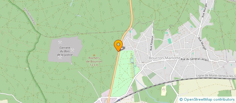 localisation de l'entreprise AMB RESEAUX à BOURRON-MARLOTTE