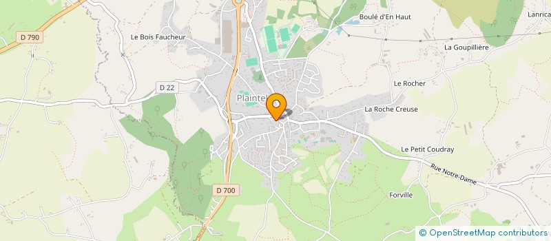 localisation de l'entreprise AMB SERVICES à PORDIC
