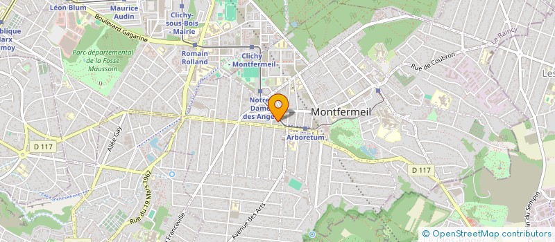 localisation de l'entreprise AMB3 TRANSPORTS à MONTFERMEIL