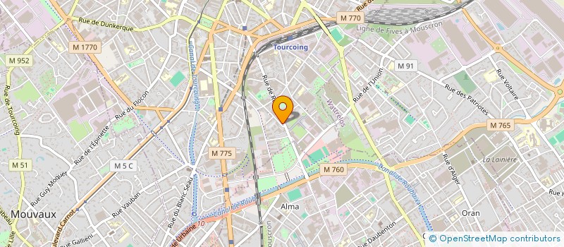 localisation de l'entreprise AMBACIE  TOURCOING