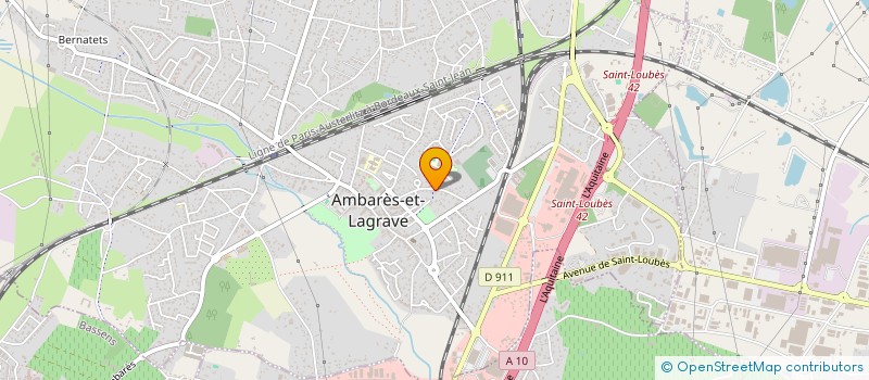 localisation de l'entreprise AMBADIS à AMBARES-ET-LAGRAVE
