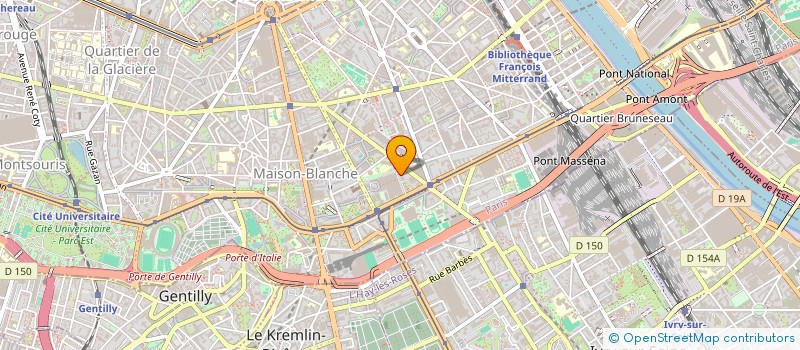 localisation de l'entreprise AMBAR à PARIS