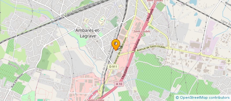localisation de l'entreprise AMBARES CUISINES à AMBARES-ET-LAGRAVE