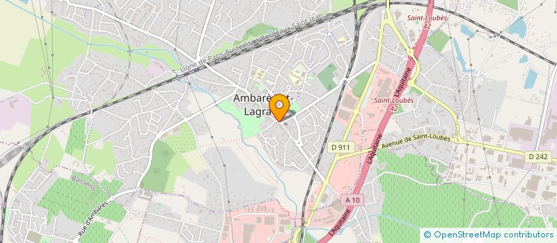 localisation de l'entreprise AMBARES ORTHO MEDICAL à AMBARES-ET-LAGRAVE