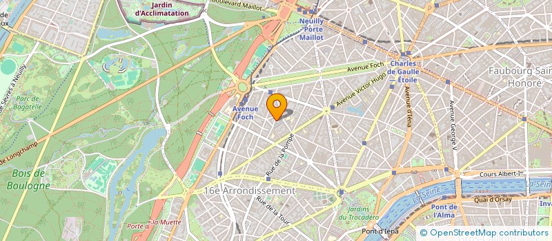localisation de l'entreprise AMBAS REPUBLIQUE DJIBOUTI à PARIS
