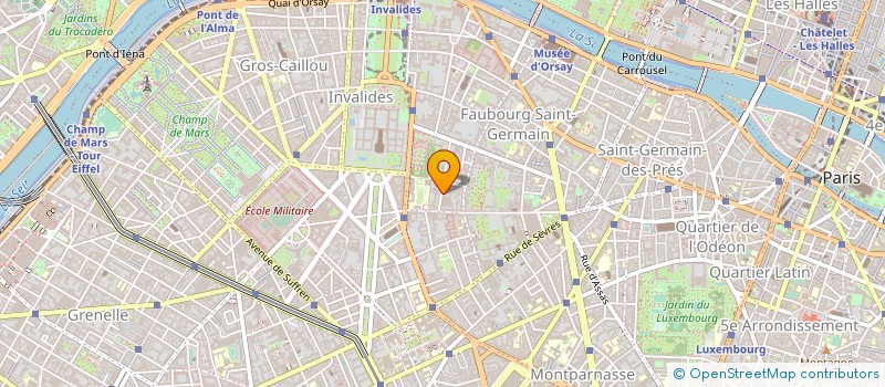 localisation de l'entreprise AMBASS TUNIS DIVIS MILITAIR à PARIS