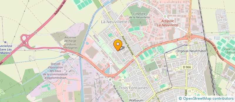 localisation de l'entreprise AMBASSADE à REIMS